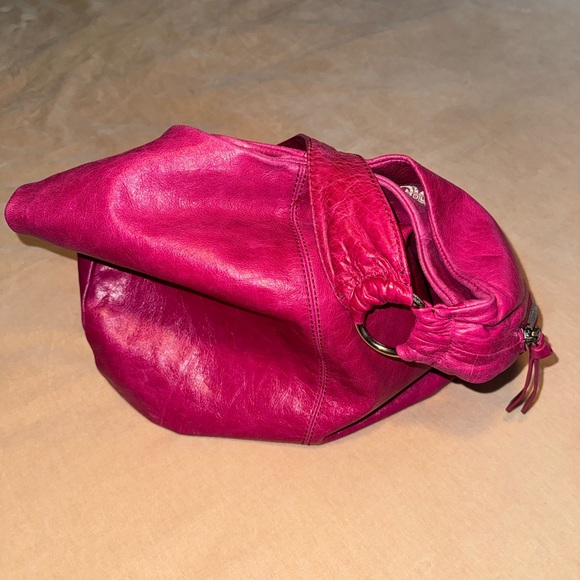 Hobo International Shoulder bag. Rich raspberry color! - Picture 3 of 11